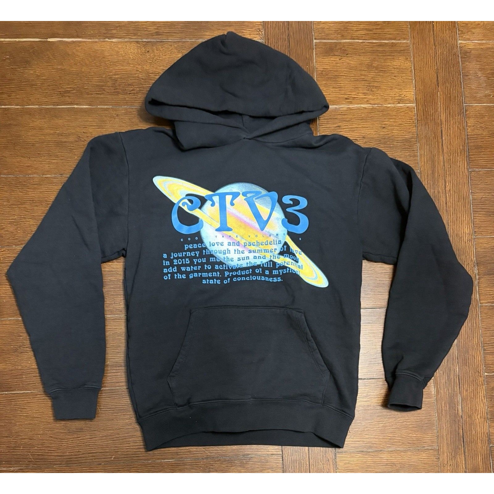 Jaden Smith Ctv3 Trippers Hoodie Black Graphic Streetwear Mens Small Nwot Jaden Smith Ctv3 Trippers Hoodie Black Graphic Streetwear Mens Small Nwot